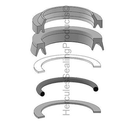 Hydro-Line - After Market Parts Hydraulic Cylinder Repair Kit- 5 Rod Kit N5-660-40V